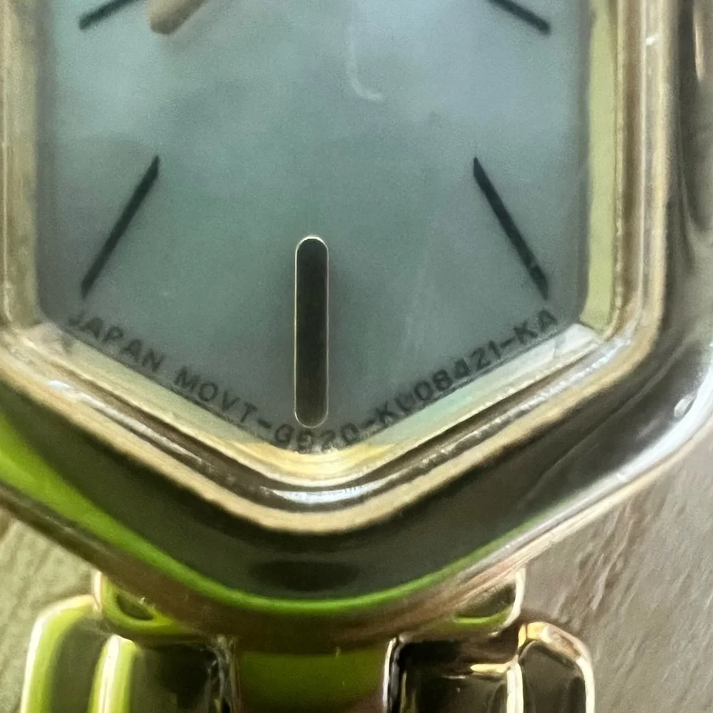 Citizen eco drive ladies gold tone hexagonal bracelet watch
